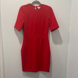 H&M Vibrant Red Mini Dress